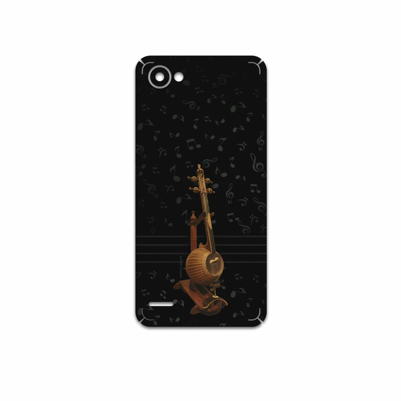برچسب پوششی ماهوت مدل Persian Fiddle Instrument مناسب برای گوشی موبایل ال جی Q6