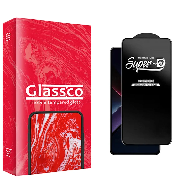 محافظ صفحه نمایش گلس کو مدل Super D CGo1 مناسب برای گوشی موبایل شیائومی Poco X7 Pro