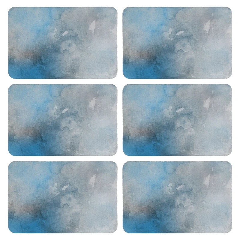 زیربشقابی طرح ابروبادی کد 9154 بسته 6 عددی 