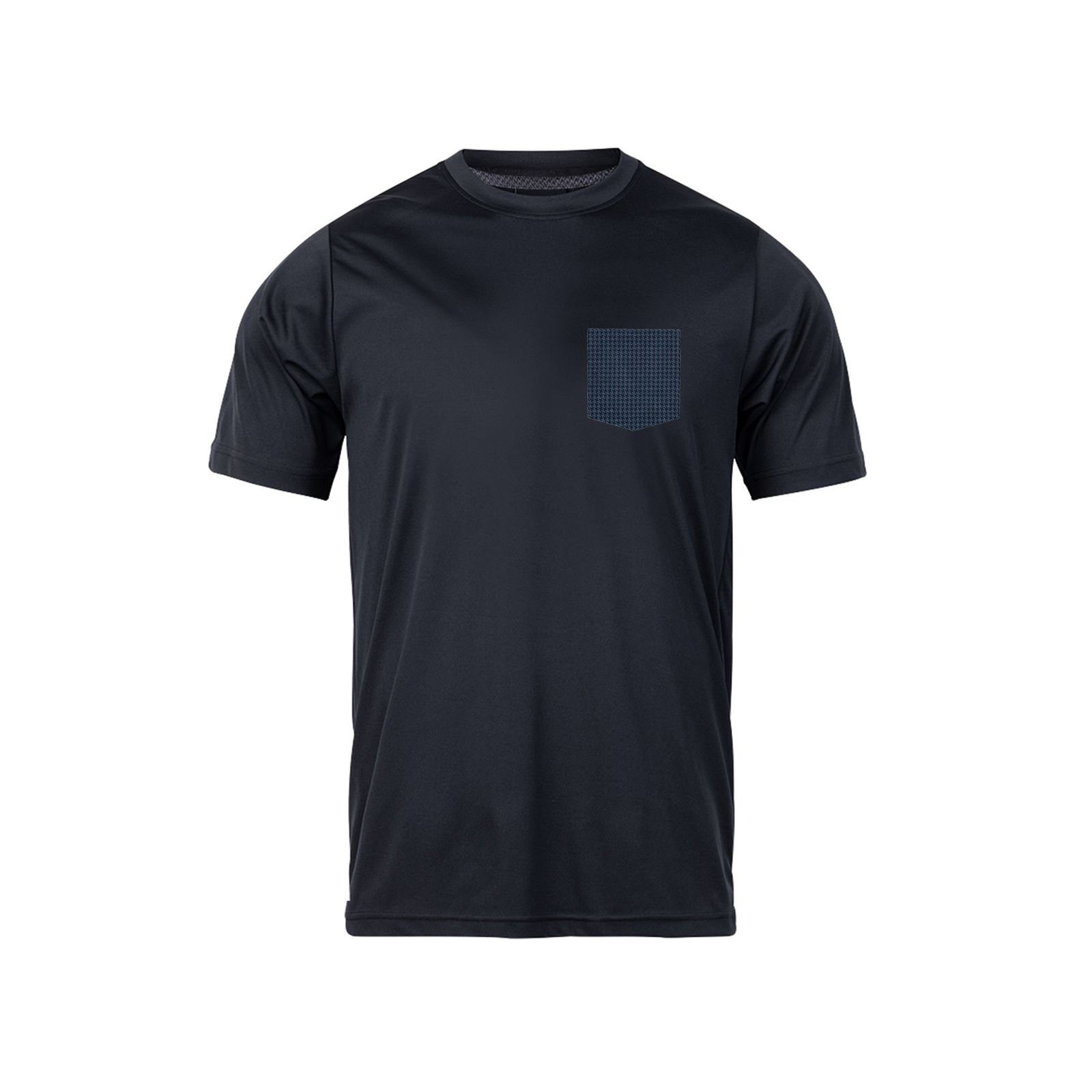 تی شرت آستین کوتاه مردانه رانژ مدل  جیب دار 23RA04 - 402 رنگ مشکی -  - 1