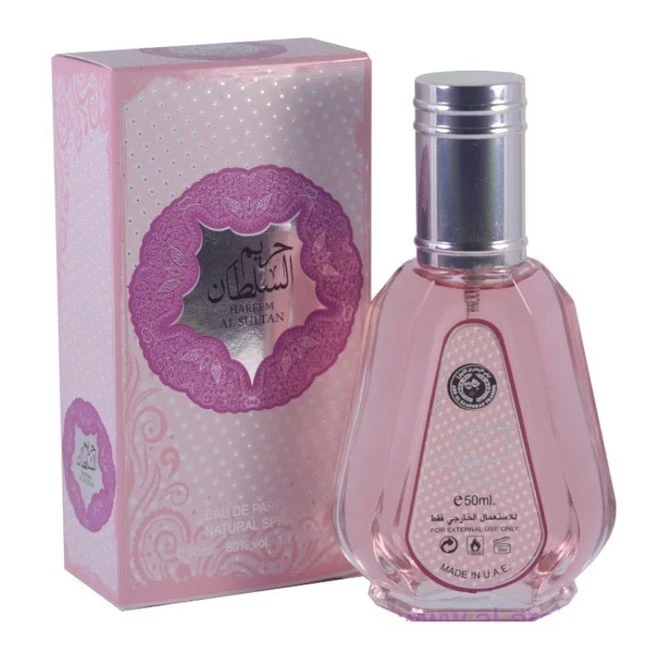 ادوپرفیوم ارض الزعفران للتجاره مدل حریم السلطان با رایحه شیرین حجم 50 میلی‌لیتر