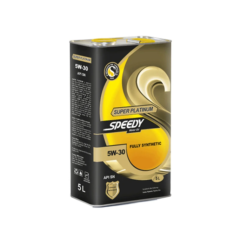 روغن موتور اسپیدی مدل سوپر پلاتینیوم 5W30 SN  حجم 5 لیتر 