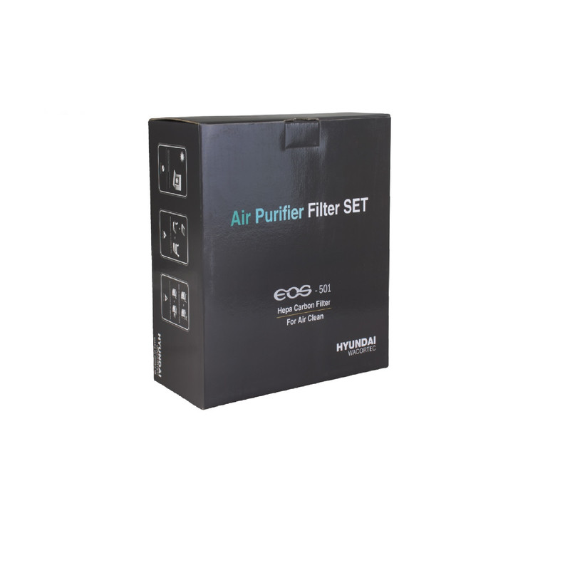 فیلتر تصفیه کننده هوا هیوندای واکورتک مدل EOS-501 بسته 8 عددی