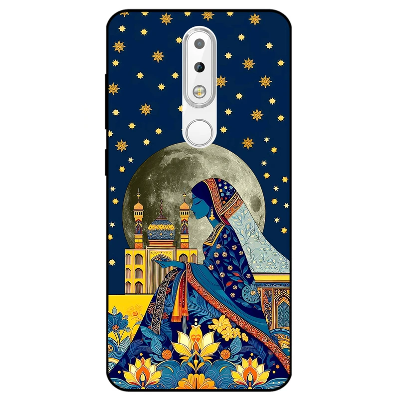 کاور مگافون طرح نماز مدل 1902 مناسب برای گوشی موبایل نوکیا 6.1 Plus / X6     