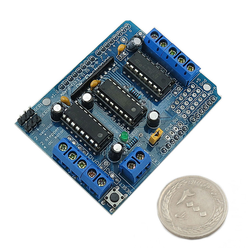 شیلد موتور درایور مدل L293D