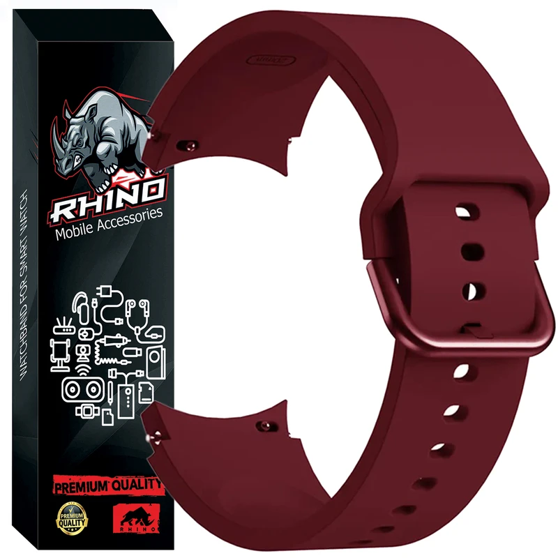 بند راینو مدل Silicon-W5 مناسب برای ساعت هوشمند سامسونگ Galaxy Watch 5 Pro 45mm