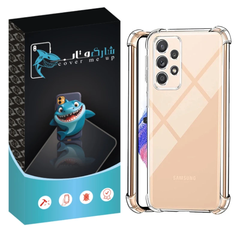 کاور شارک قاب مدل Crystal مناسب برای گوشی موبایل سامسونگ Galaxy A53