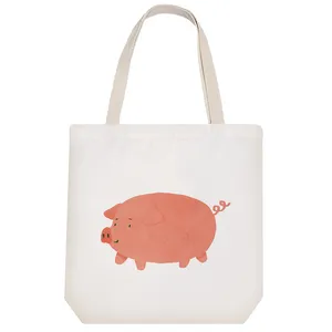 ساک خرید خندالو طرح خوک کد 3541