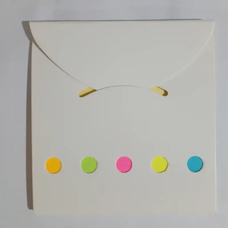 کاغذ یادداشت چسب دار مدل لبخند کد 1