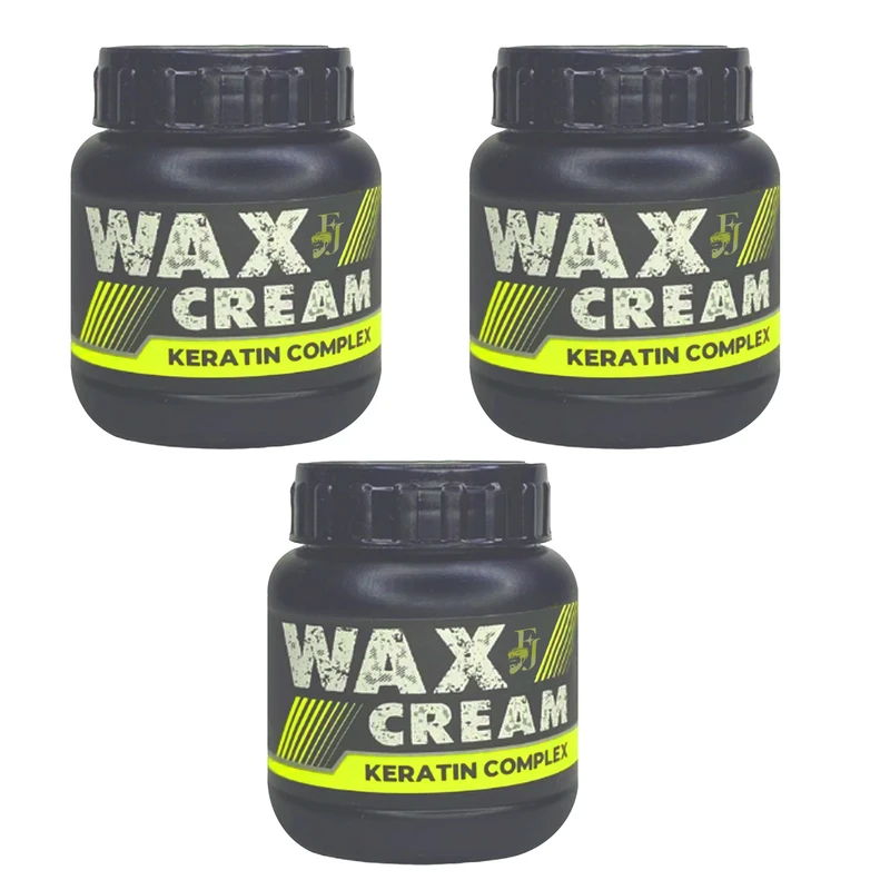 ژل واکس مو افجه مدل  KERATIN Ye03 حجم 120 میلی‌لیتر مجموعه 3 عددی