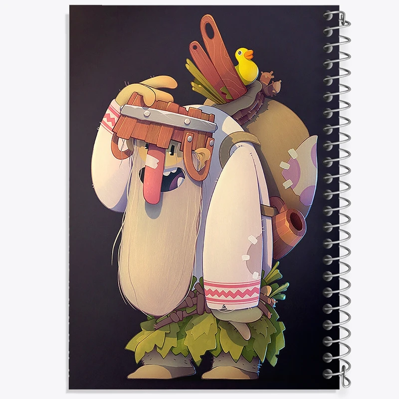 دفتر مشق 100 برگ خندالو طرح فانتزی کد F186