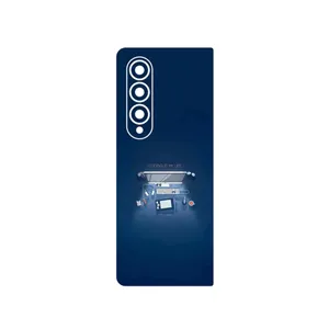 MAHOOT Programming 3 Cover Sticker for Samsung Galaxy Z Fold4