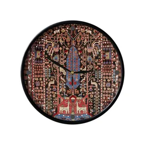 ساعت دیواری مدوپد طرح فرش نهاوند مدل C-Nahavand47