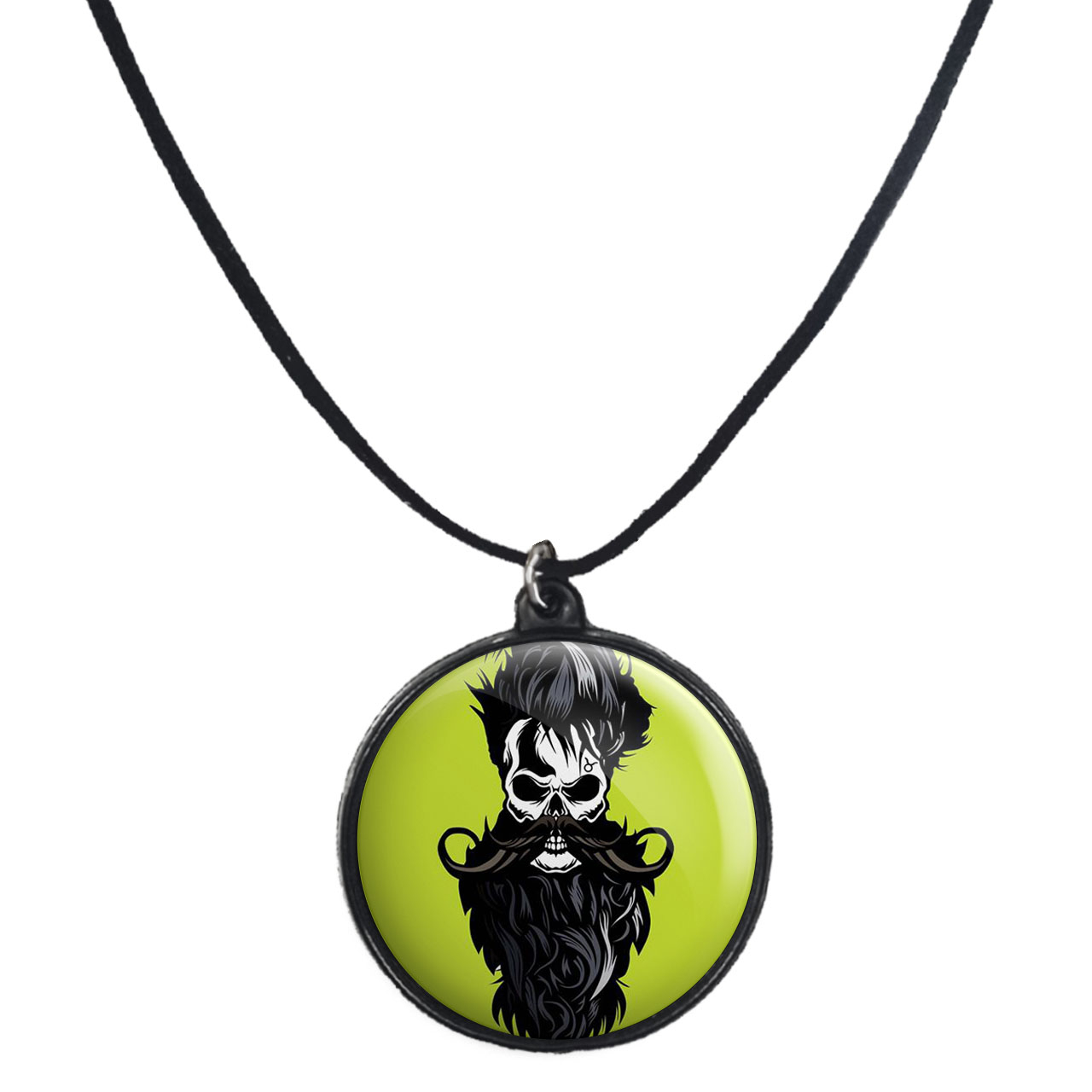 گردنبند پرمانه طرح خفن کد pmb.6019 مدل دو طرفه