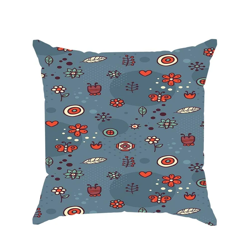 کوسن پاد آفرین مدل فانتزی طرح گل کد 02835