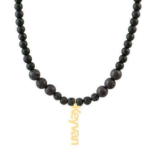 گردنبند طلا 18 عیار مردانه گالری آمانژ مدل کیوان کد D12066