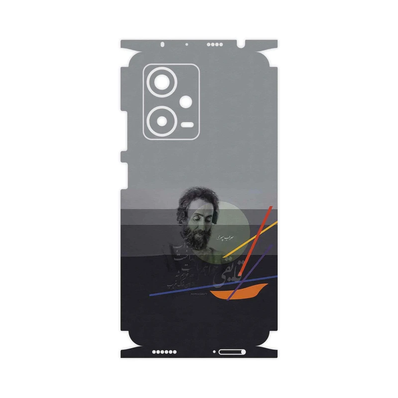 برچسب پوششی ماهوت مدل Sohrab Sepehri-FullSkin مناسب برای گوشی موبایل شیائومی Redmi Note 12 Pro Plus