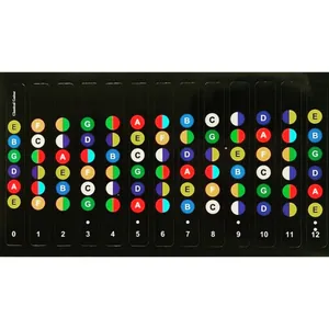 برچسب نت گیتار مدل G-CLFL