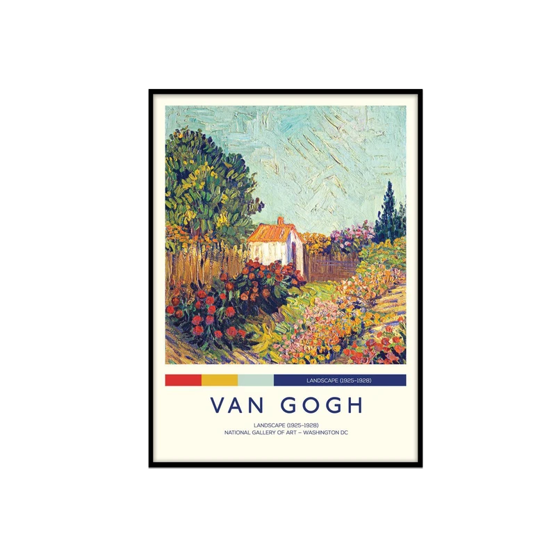 پوستر مدل نقاشی LANDSCAPE اثر ونگوک