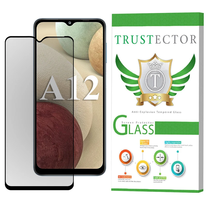 محافظ صفحه نمایش حریم شخصی تراستکتور مدل PFTA مناسب برای گوشی موبایل سامسونگ Galaxy A12