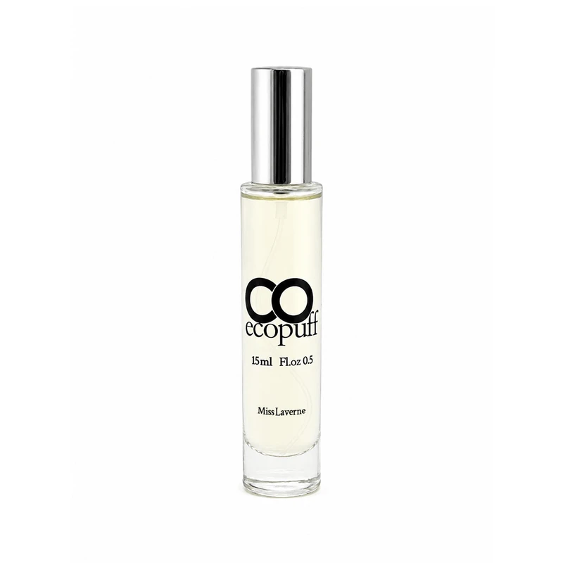 عطر جیبی اکوپاف زنانه مدل میس لاورن با رایحه گلی، شیرین، خنک حجم 15 میلی‌لیتر