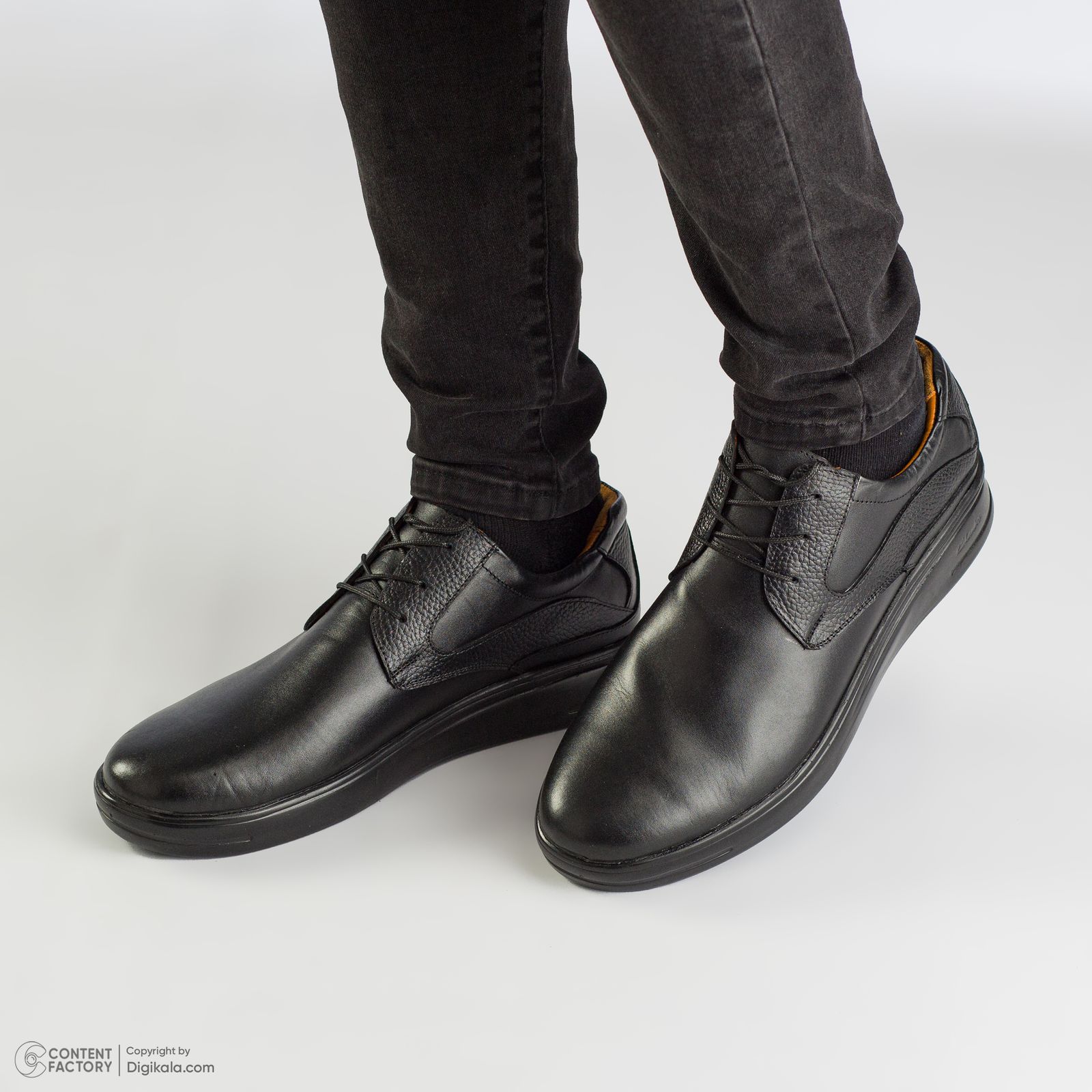 کفش روزمره مردانه چرم یلسان مدل جوزف کد GF-553-msk -  - 12