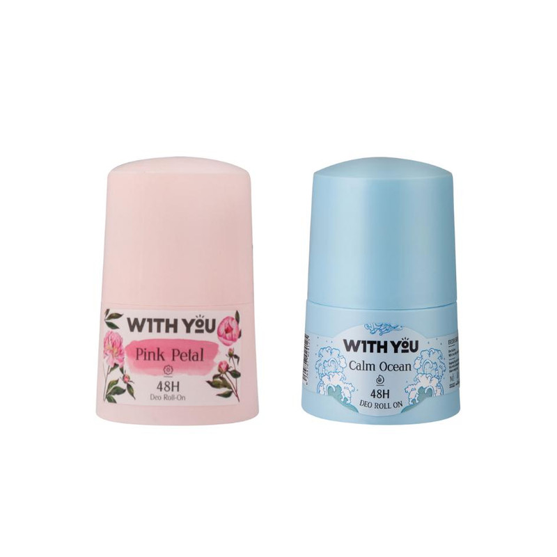 دئودرانت زنانه ویت یو مدل PETAL Soft Seasalt حجم 50 میلی لیتر بسته دو عددی