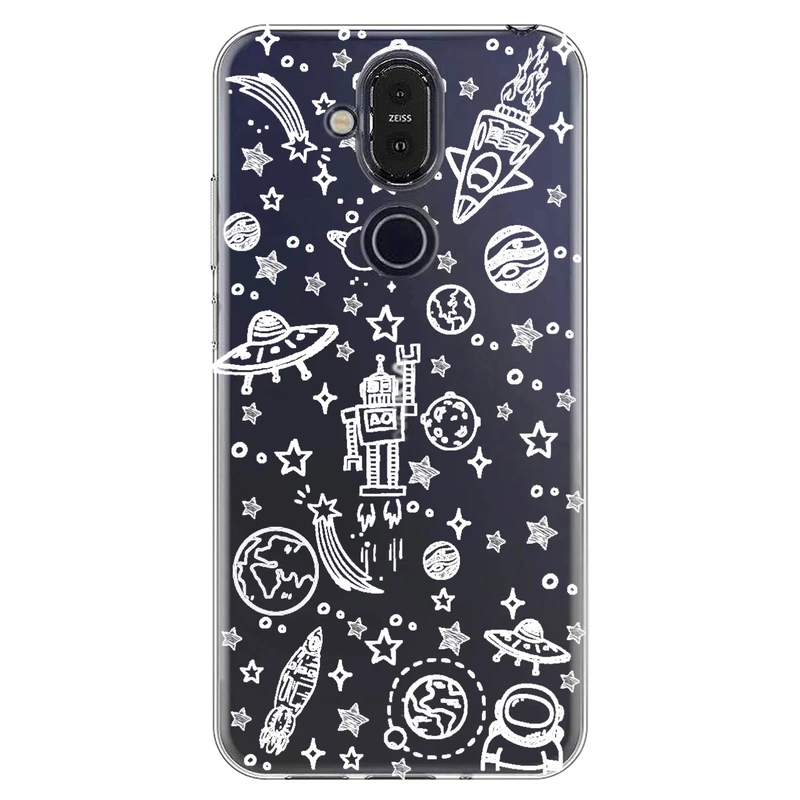 کاور مگافون کد C24-W مناسب برای گوشی موبایل نوکیا 8.1 / X7 