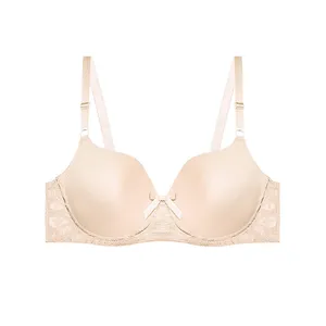 سوتین زنانه مدل اسفنجی طرح گیپور کد 66926s