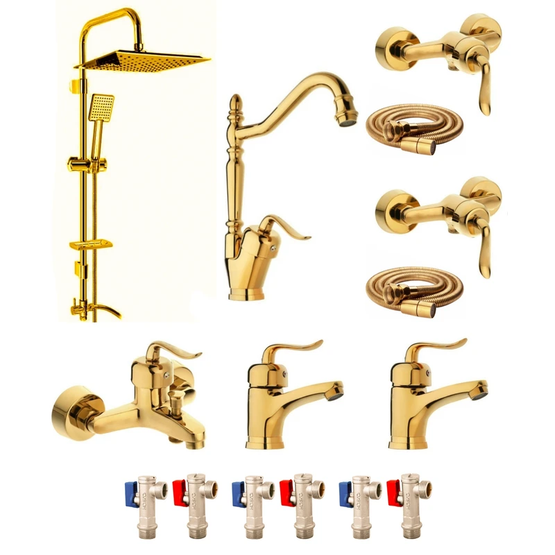 ست شیرالات ادرینا مدل روکو پلاس مجموعه ۹ عددی