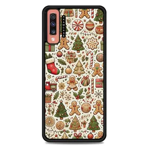 AKAM AMC-WSGA70-CHRISTMAS-21 Cover For Samsung Galaxy A70