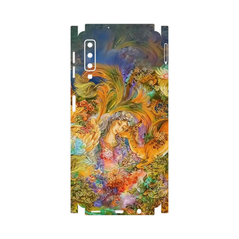 برچسب پوششی ماهوت مدل Persian miniature 3-FullSkin مناسب برای گوشی موبایل سامسونگ Galaxy A7 2018