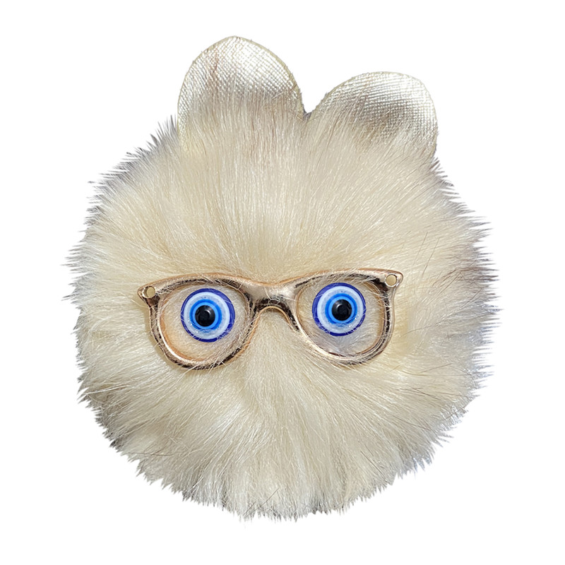 جاکلیدی دخترانه مدل گربه عینکی کد 16007