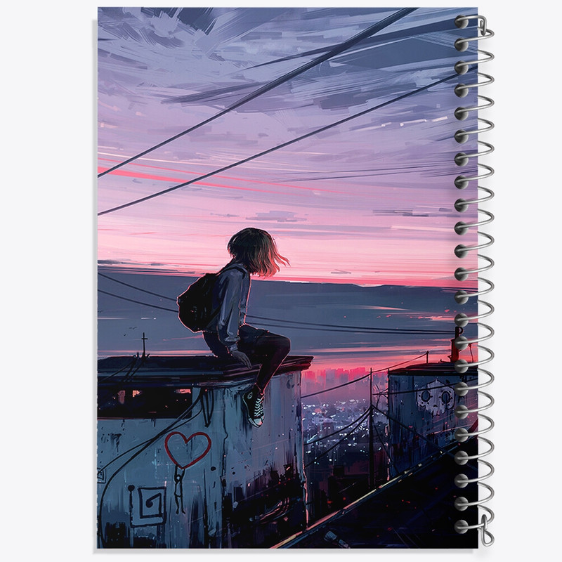 دفتر مشق 100 برگ خندالو طرح دخترانه کد F340