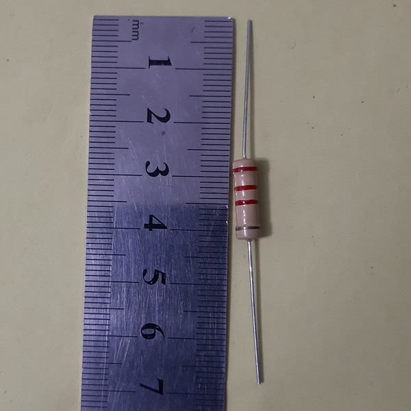 مقاومت 2.2 کیلواهم مدل dip-2w بسته 10 عددی مقاومت 2.2 کیلواهم مدل dip-2w بسته 10 عددی