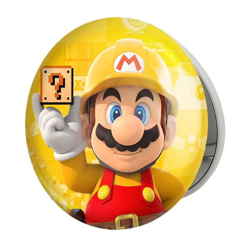 آینه جیبی خندالو طرح سوپر ماریو مدل تاشو کد 30430