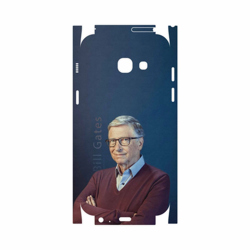 برچسب پوششی ماهوت مدل Bill Gates-FullSkin مناسب برای گوشی موبایل سامسونگ Galaxy A3 2017