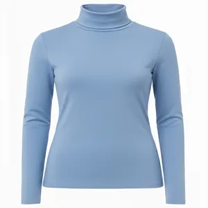 بلوز آستین بلند یقه اسکی زنانه مدل sj