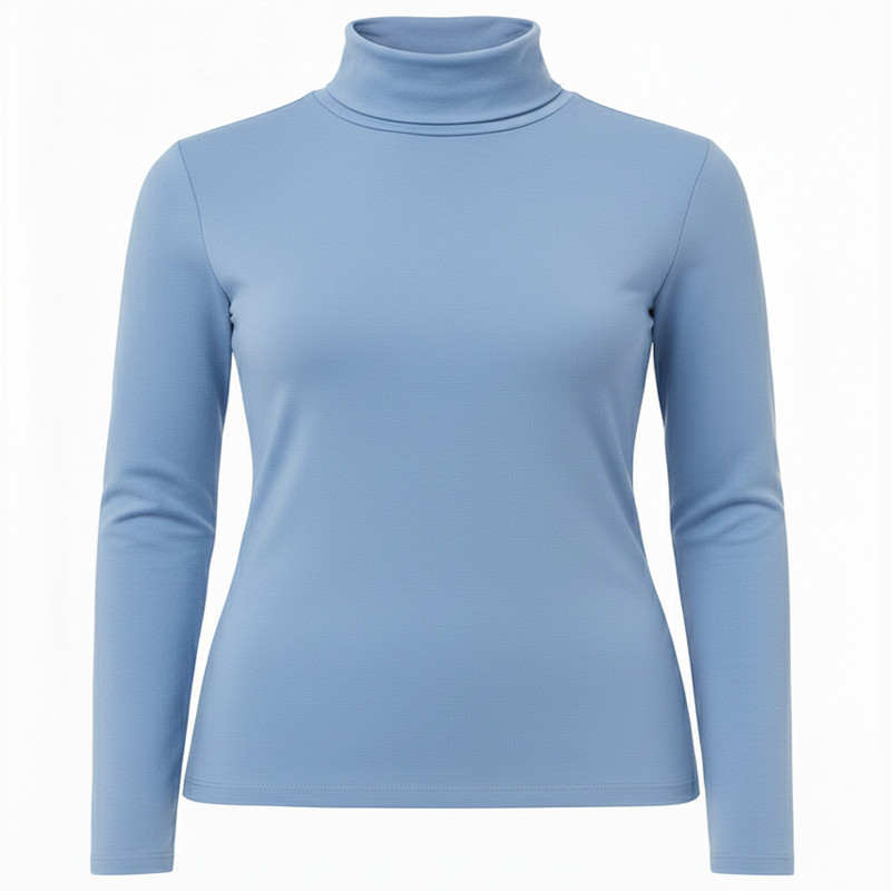 بلوز آستین بلند یقه اسکی زنانه مدل sj