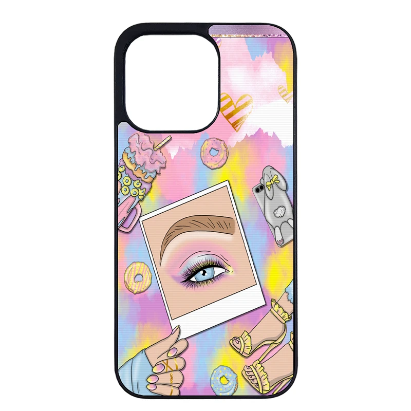 کاور گالری وبفر طرح دختر مناسب برای گوشی موبایل اپل iphone 13