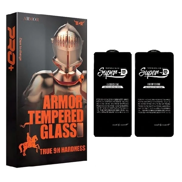محافظ صفحه نمایش آرمور مدل Super D مناسب برای گوشی موبایل سامسونگ Galaxy A24 بسته 2 عددی