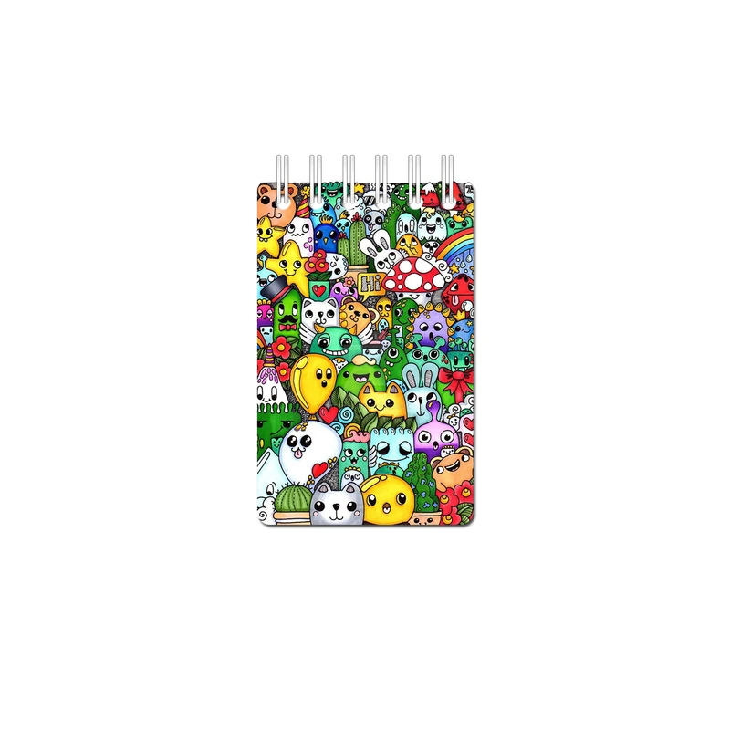 دفترچه یادداشت 50 برگ مدل Mix کد 843