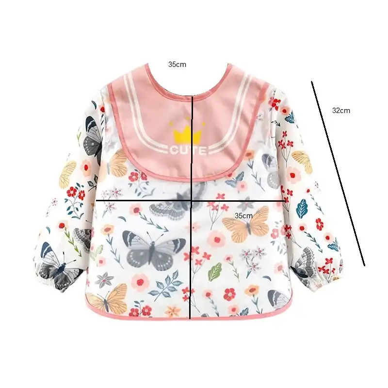 پیش بند نوزادی مدل ملوانی پروانه