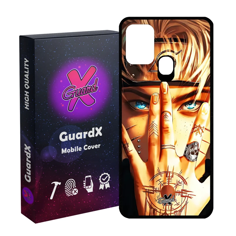 کاور گارد ایکس طرح Naruto Anime مدل Glass10452 مناسب برای گوشی موبایل سامسونگ Galaxy M31 / M31 Prime / F41