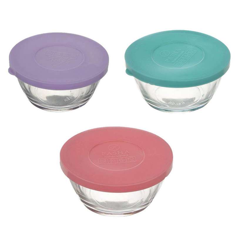 ظرف نگهدارنده پاشا مدل P3 مجموعه 3 عددی