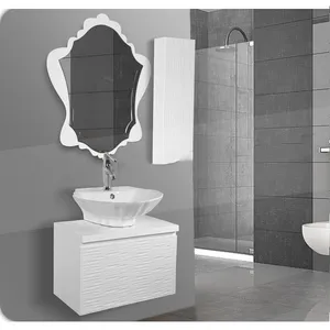 ست کابینت روشویی کاسپین مدل آرتمیس به همراه آینه و باکس