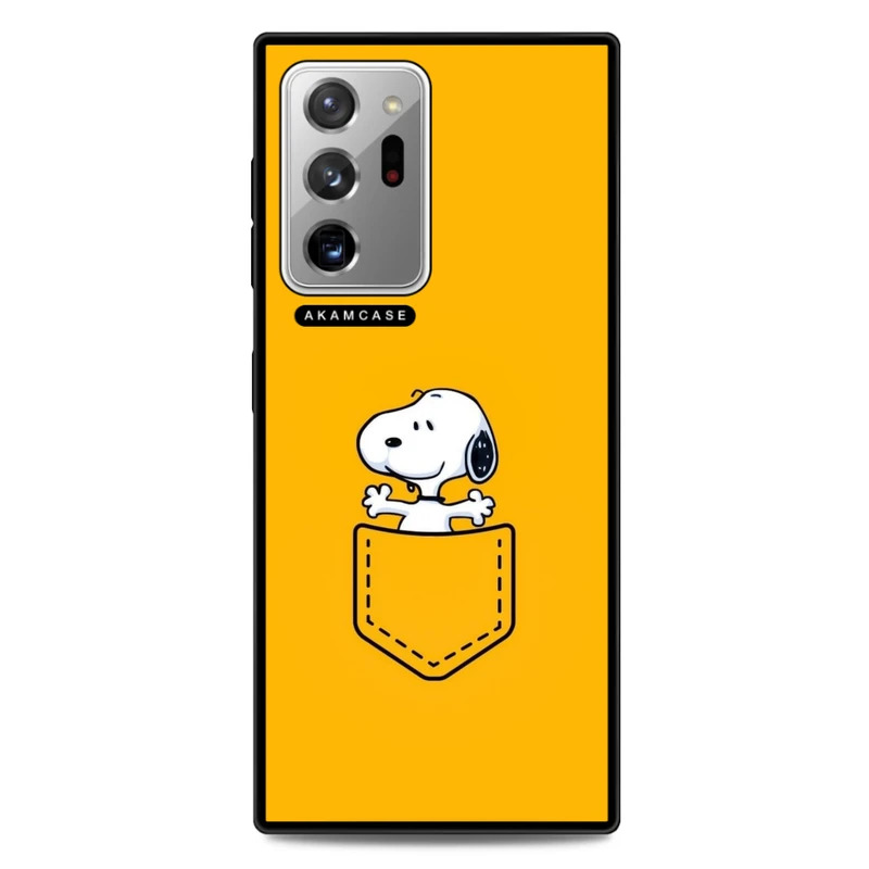 کاور آکام مدل AMCWSGN20U-SNOOPY12 مناسب برای گوشی موبایل سامسونگ Galaxy Note 20 Ultra