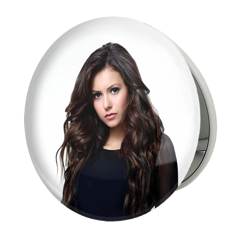 آینه جیبی خندالو طرح الینا گیلبرت خاطرات یک خون آشام The Vampire Diaries مدل تاشو کد 20296 