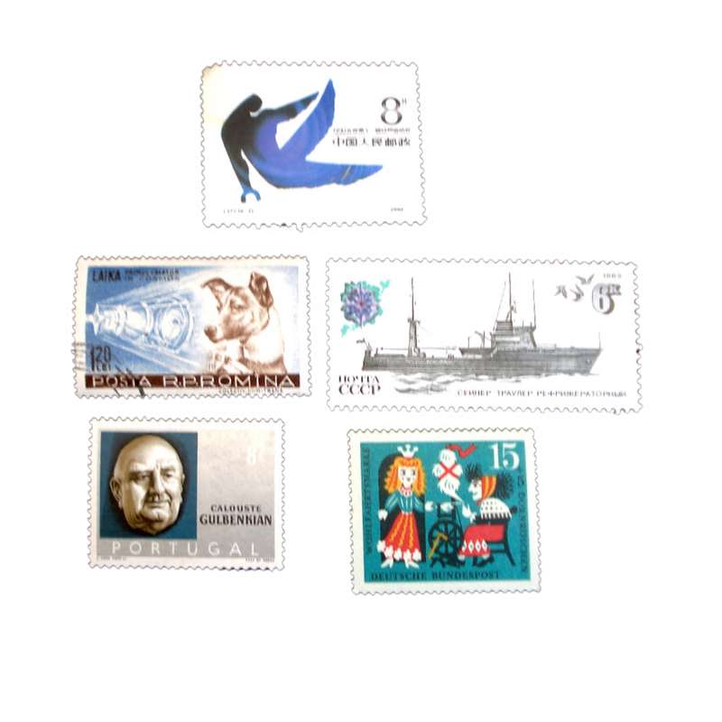 تمبر یادگاری مدل دریایی کد DS2788 مجموعه 5 عددی