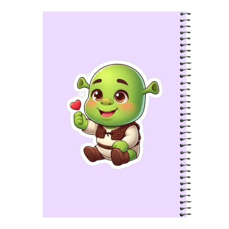 دفتر مشق 80 برگ اس جی مدل شرک کد۱   